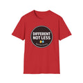 Different Not Less T-Shirt — Autism Awareness Puzzle Heart Tee