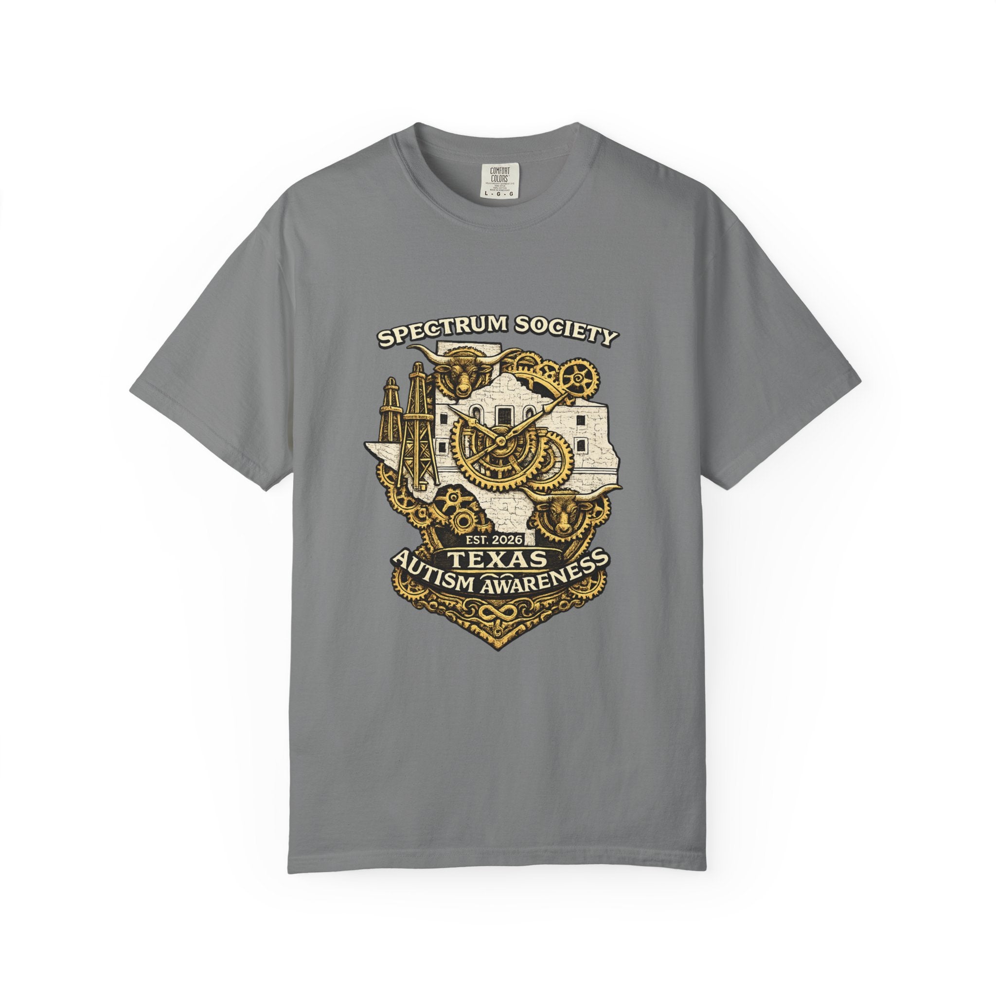 Texas Autism Awareness T-Shirt — Spectrum Society Design