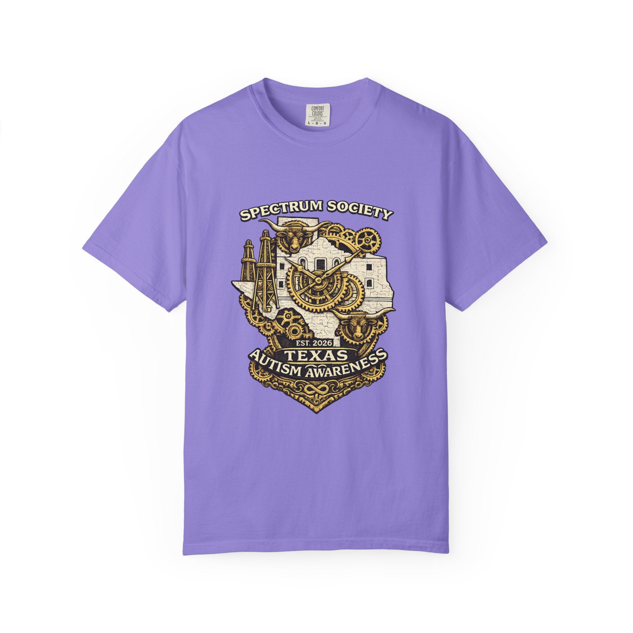 Texas Autism Awareness T-Shirt — Spectrum Society Design