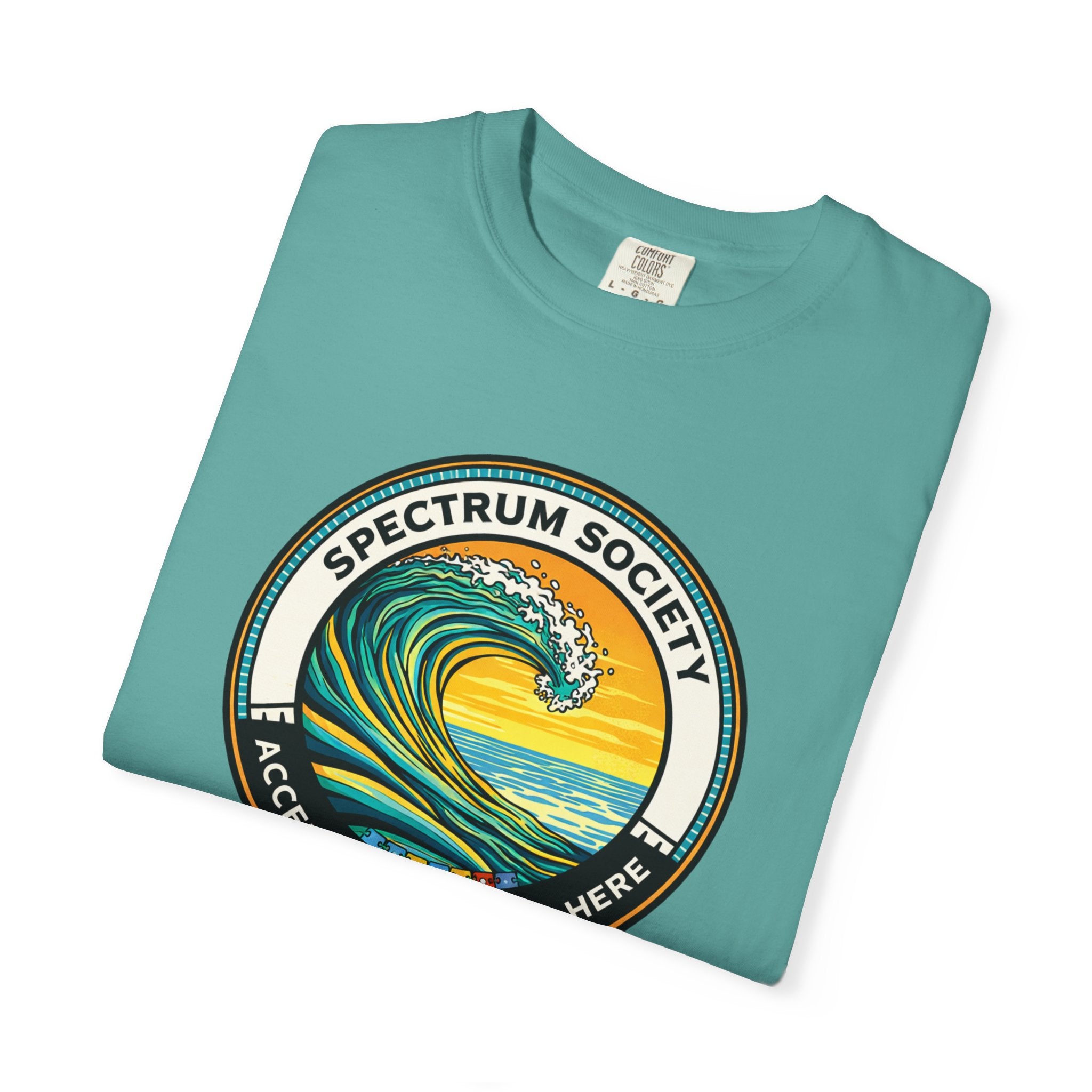 Spectrum Society 'Acceptance Starts Here' Wave T-Shirt