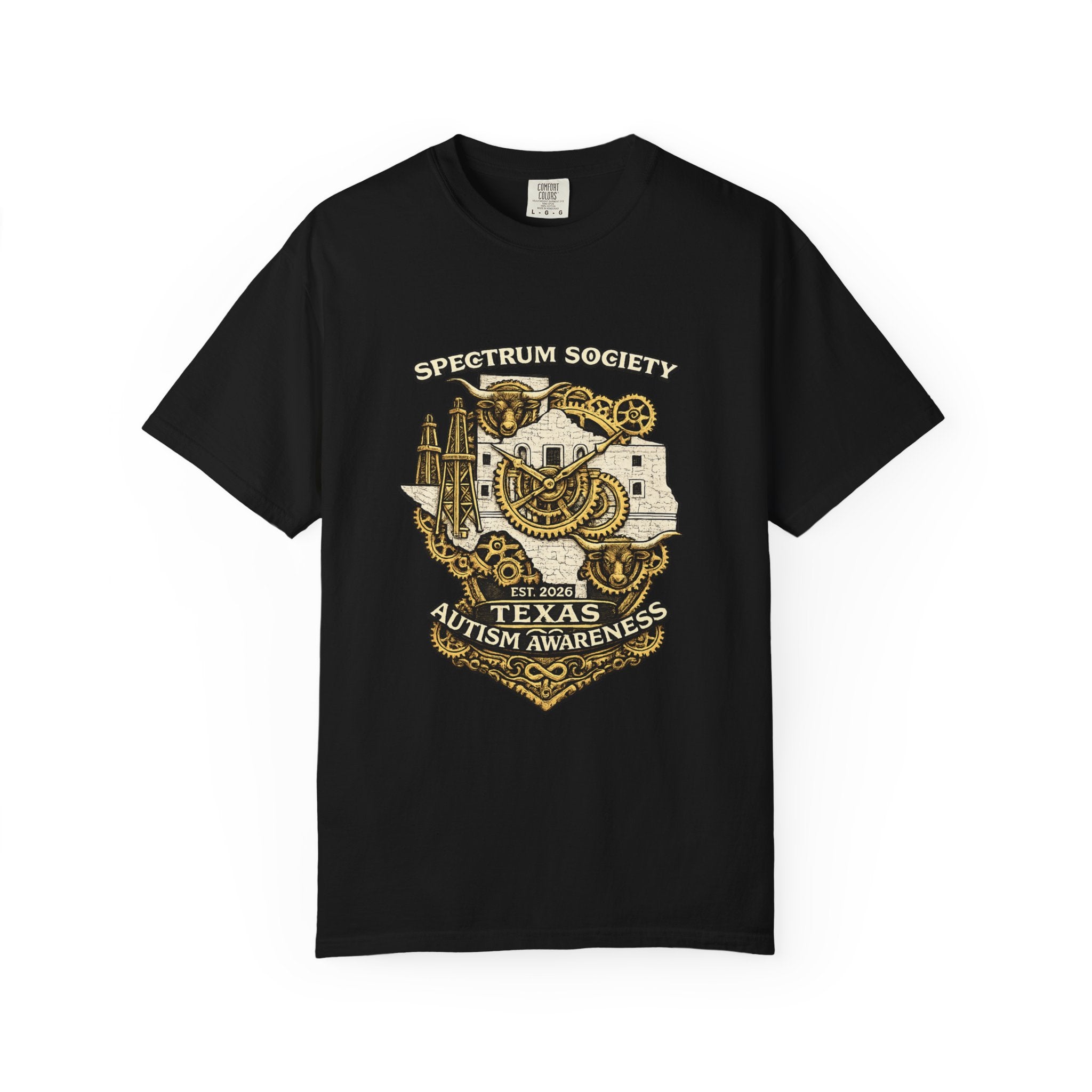 Texas Autism Awareness T-Shirt — Spectrum Society Design