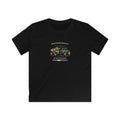 Kids Tractor T‑Shirt — Colorful Autism Awareness Puzzle Design