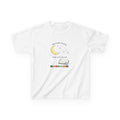 Kids Moon & Paintbook T‑Shirt — 'Spectrum Seeking, Made of Stardust'