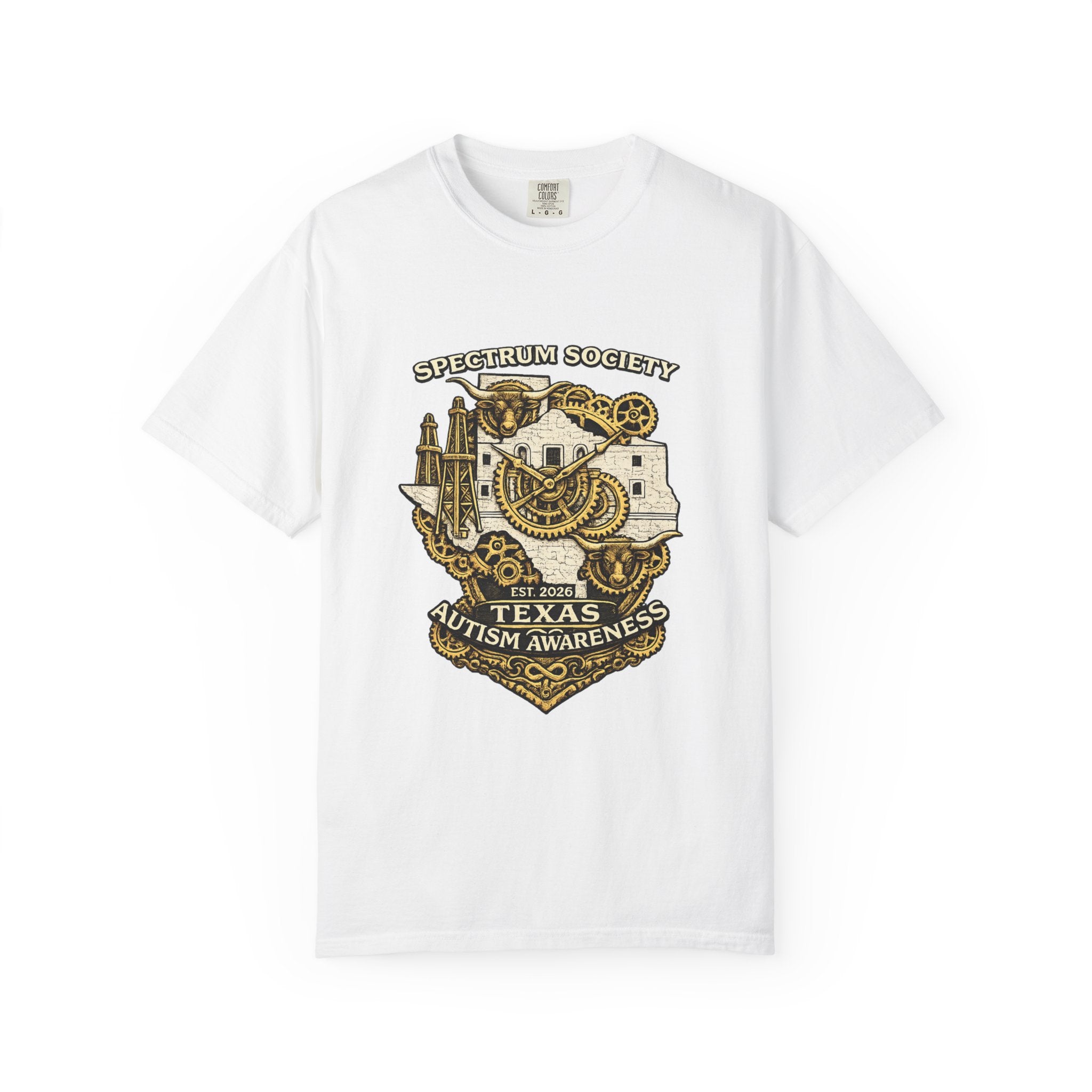 Texas Autism Awareness T-Shirt — Spectrum Society Design