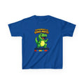 Kids T‑Shirt — “Different is Dino‑Mite!” Dinosaur Autism Awareness Tee