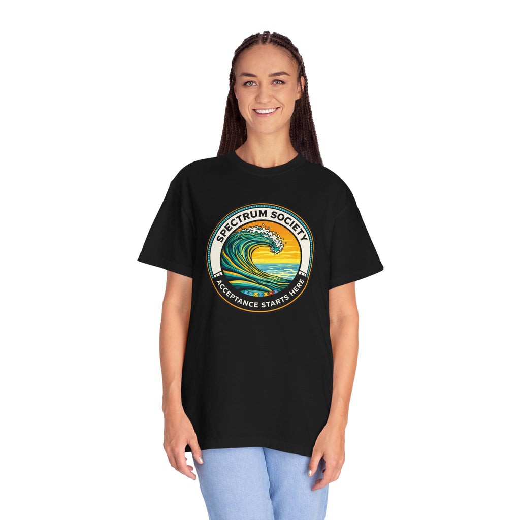 Spectrum Society 'Acceptance Starts Here' Wave T-Shirt
