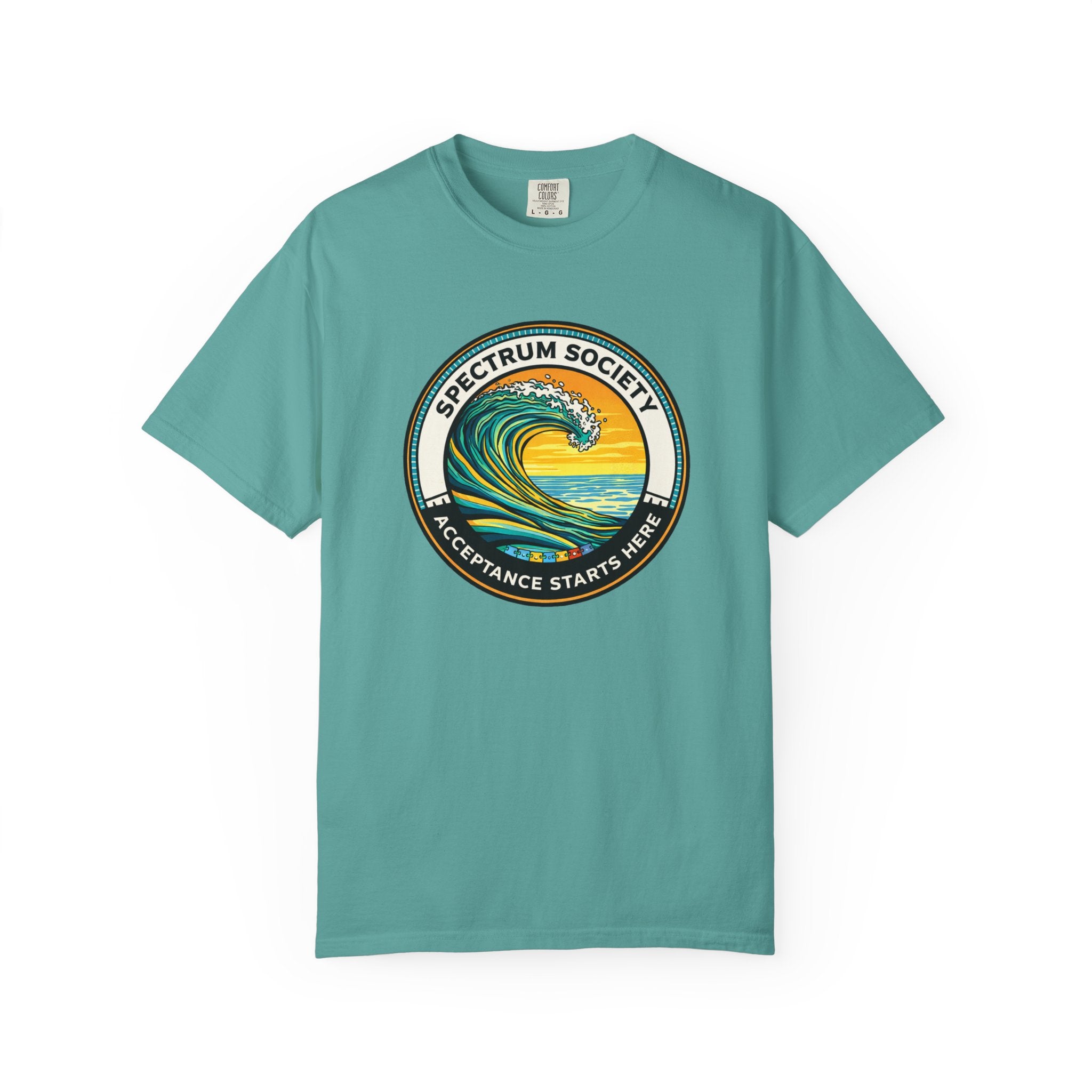 Spectrum Society 'Acceptance Starts Here' Wave T-Shirt
