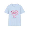 T-Shirt — Spectrum Society Pink Heart "Autism Acceptance"