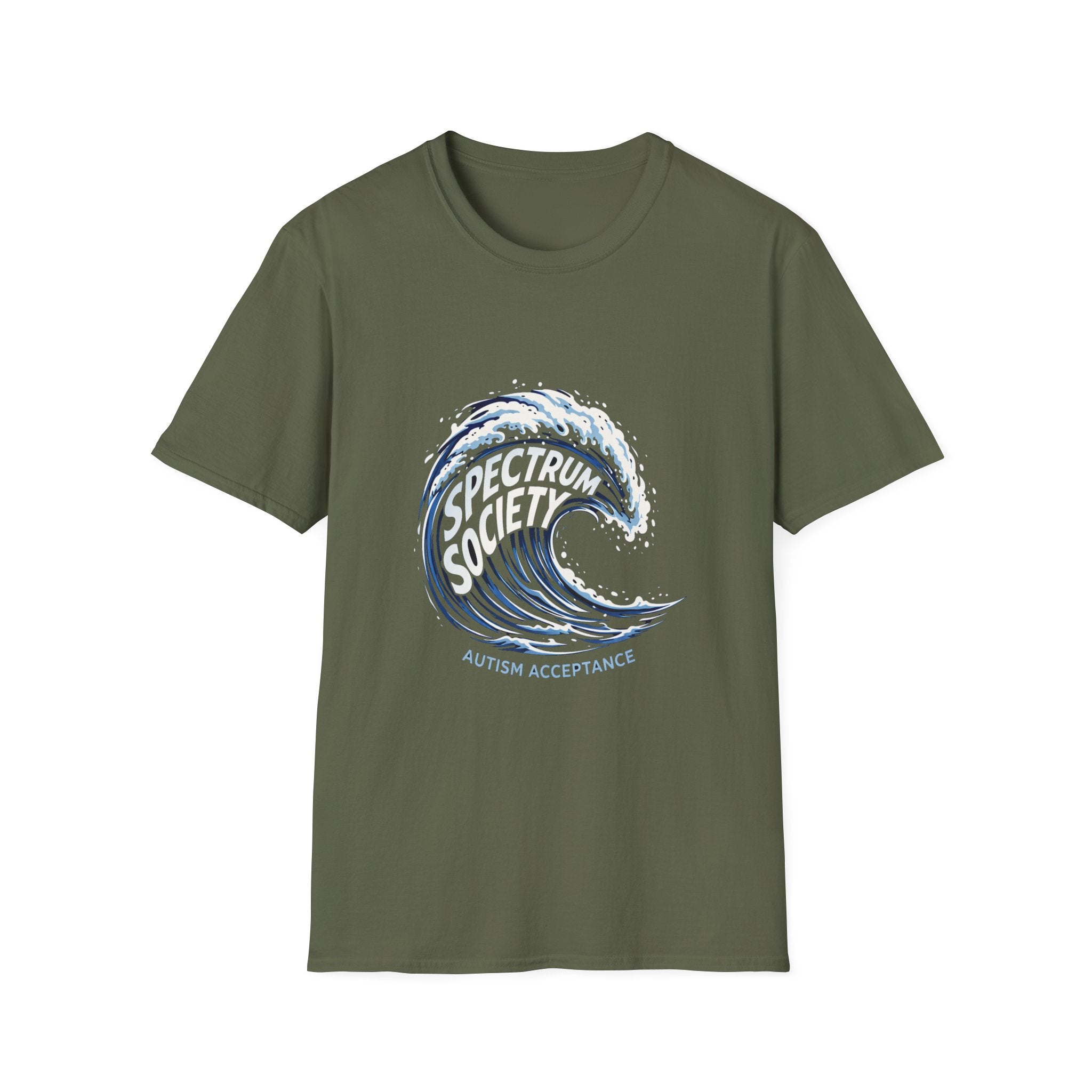 Autism Acceptance Wave T-Shirt